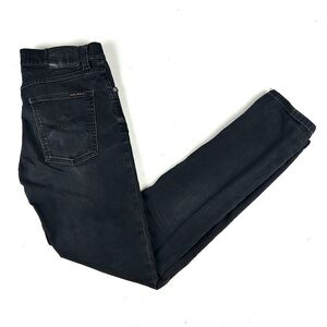 NUDIE Jeans W31 L32 Black Lean Dean Black dark Wash Skinny Fit